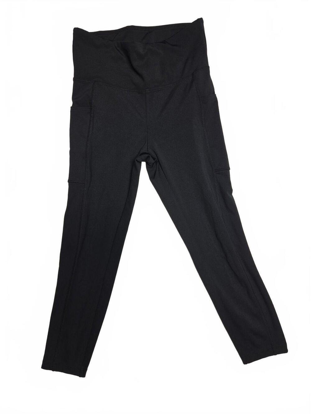 Bally Total Fitness Black Activewear Workout Leggings Size Medium M